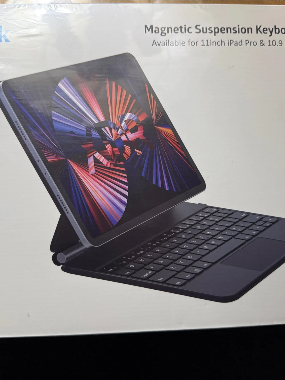 Magnetic Suspension Keyboard Case for 11-inch iPad Pro - Black